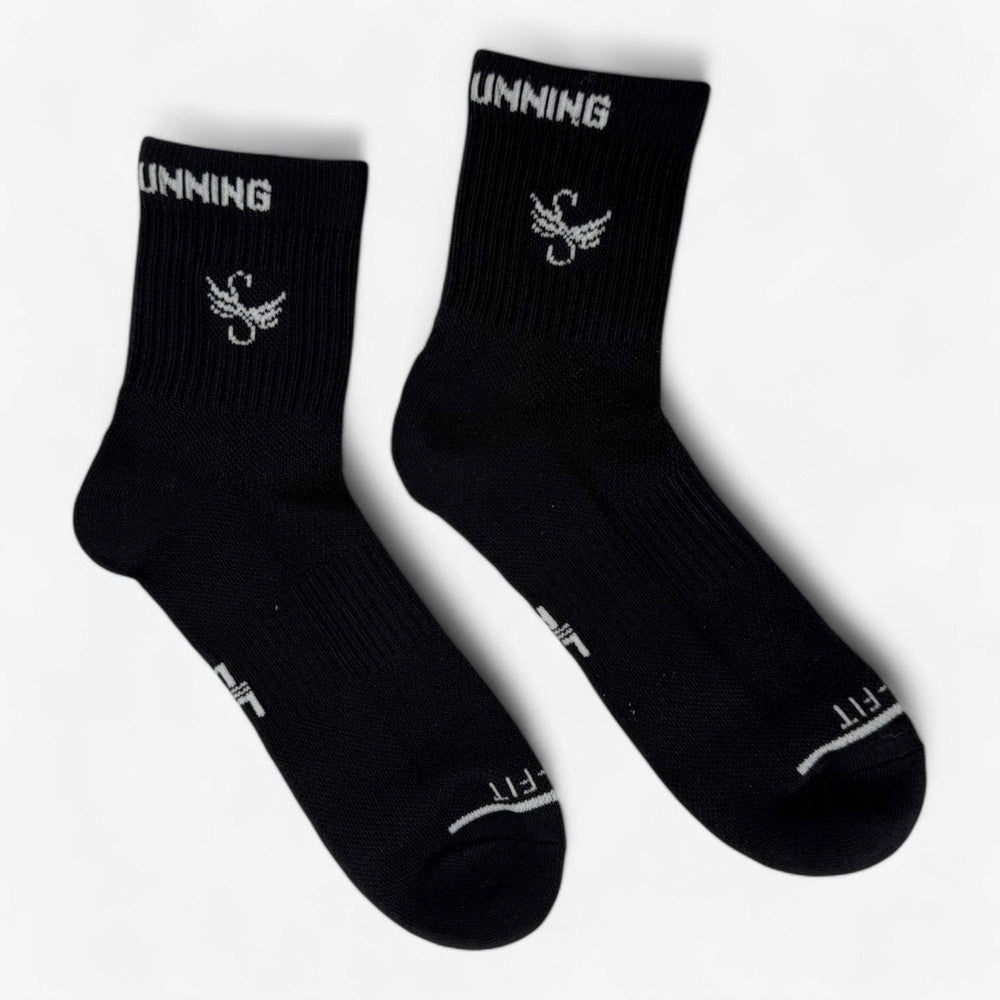 
                  
                    Black Men’s Socks - Dry Fit Active | One Size Fits All
                  
                