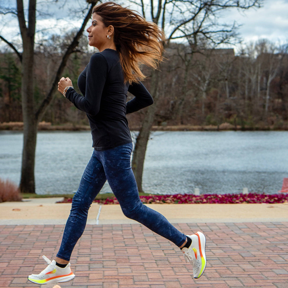 
                  
                    Apus white running shoes for women
                  
                